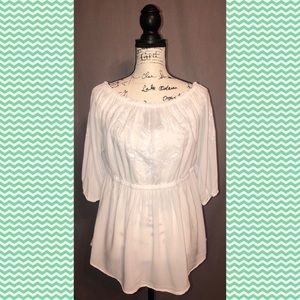 White Torrid Blouse